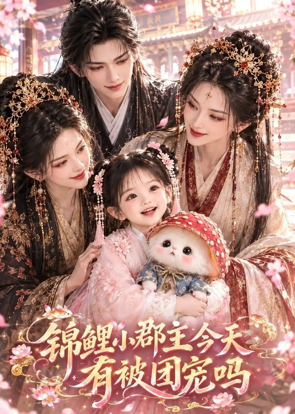 短剧《锦鲤小郡主今天有被团宠吗(53集)AI短剧 (2026)》海报