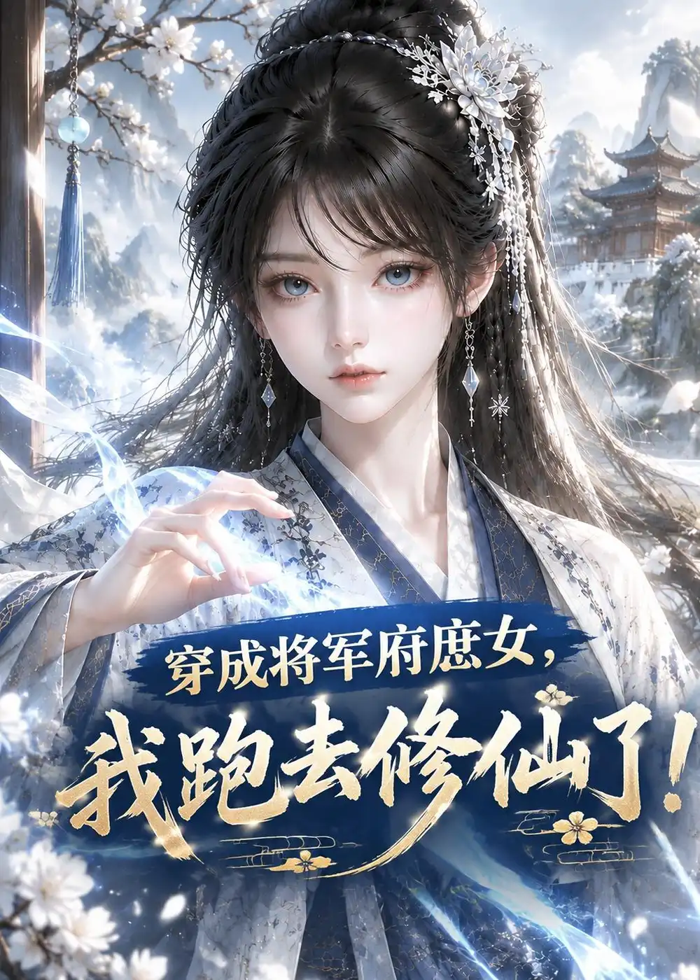 短剧《穿成将军府庶女，我跑去修仙了！（150集）AI短剧 (2026)》海报
