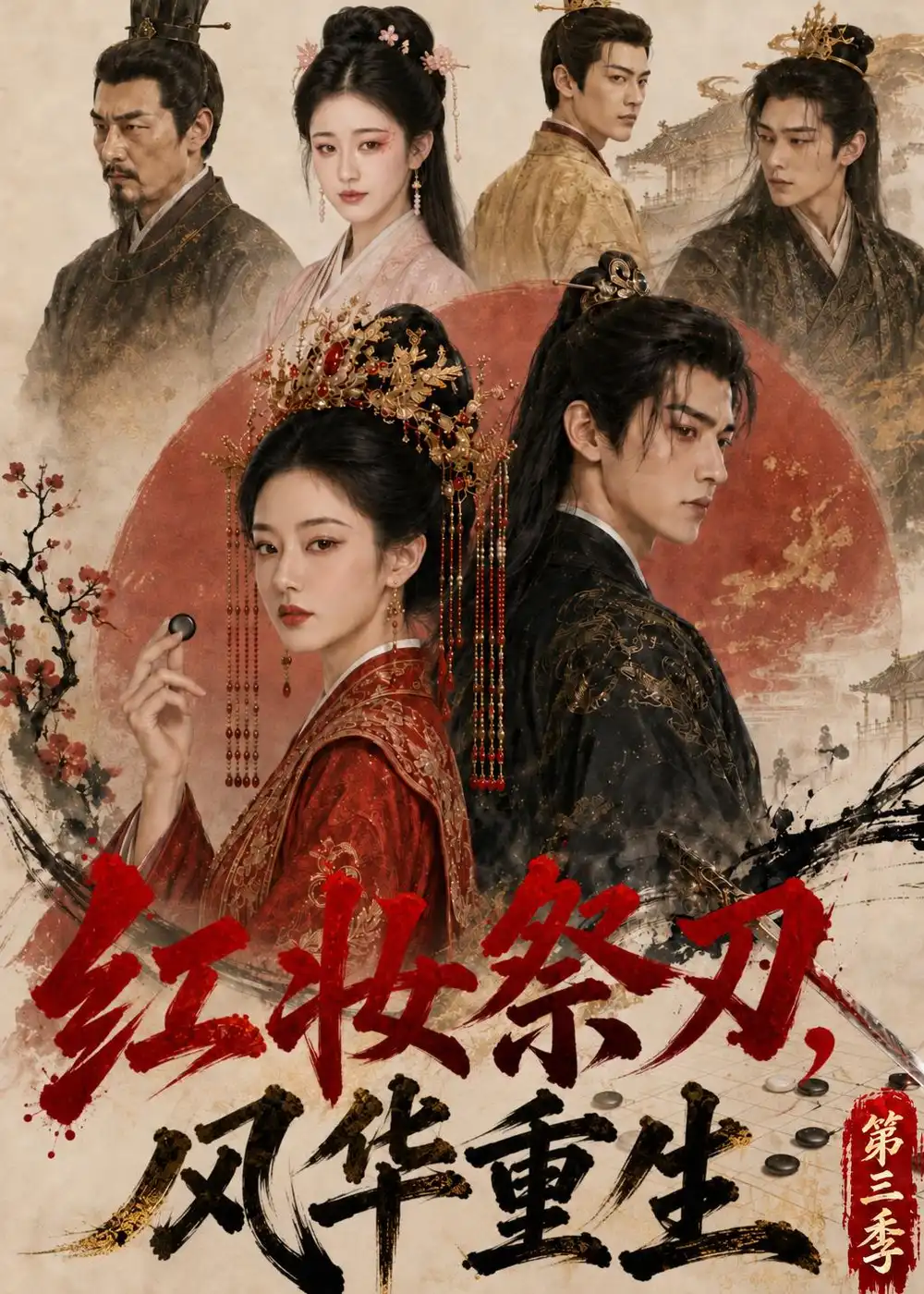 短剧《红妆祭刃,风华重生第三季(138集)AI短剧 (2026)》海报