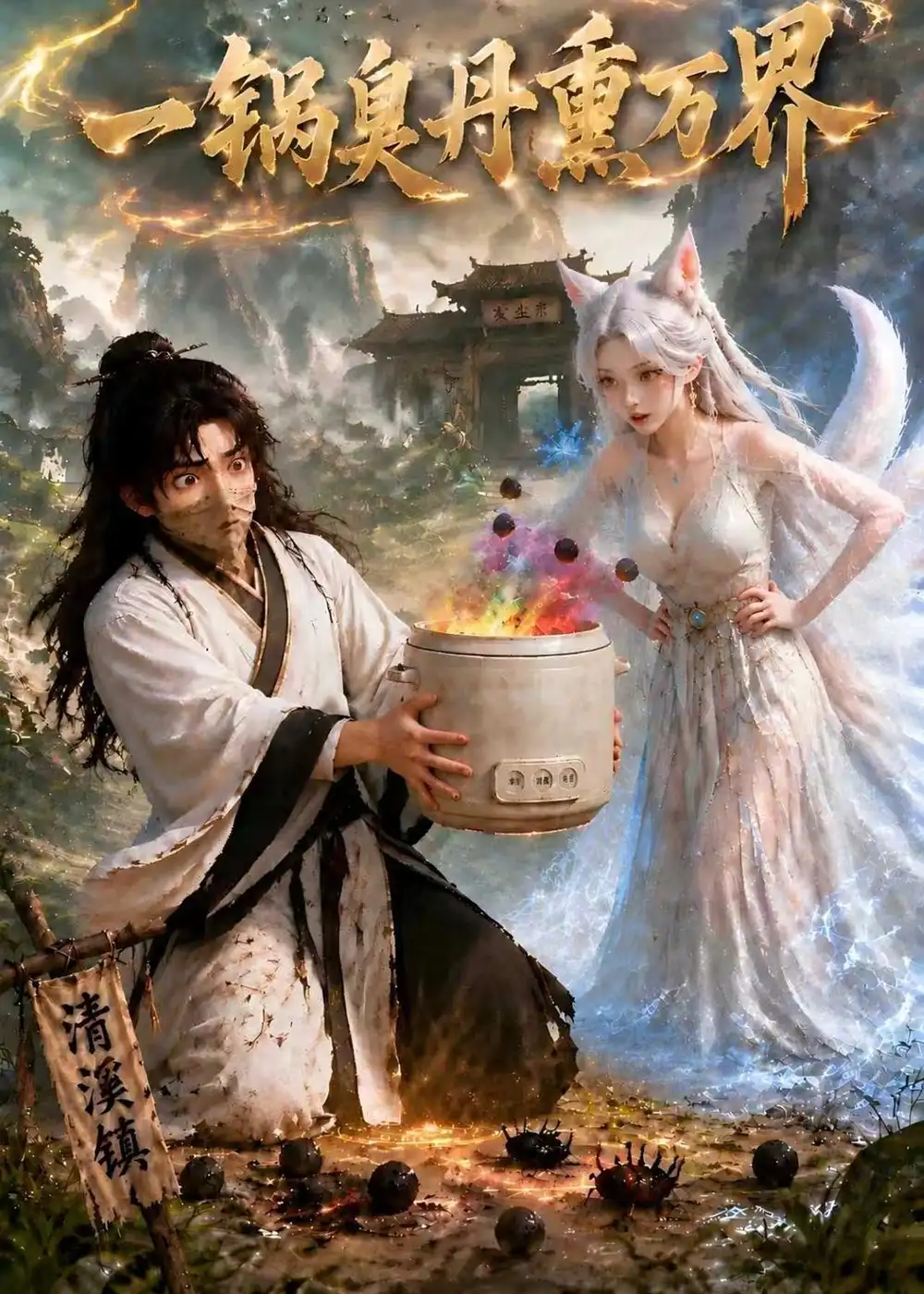 短剧《一锅臭丹熏万界（138集）AI短剧 (2026)》海报