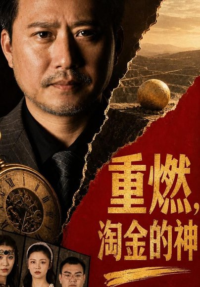 短剧《重燃,淘金的神(60集)沈頔卿&姜晨 (2026)》海报