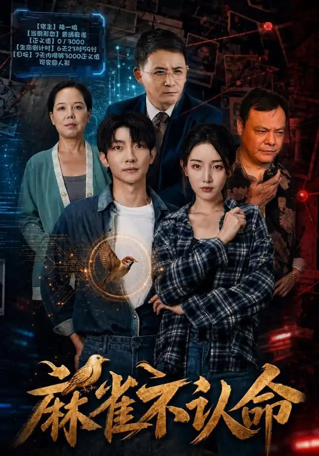 短剧《麻雀不认命（51集）王子铭＆李茜颜 (2026)》海报