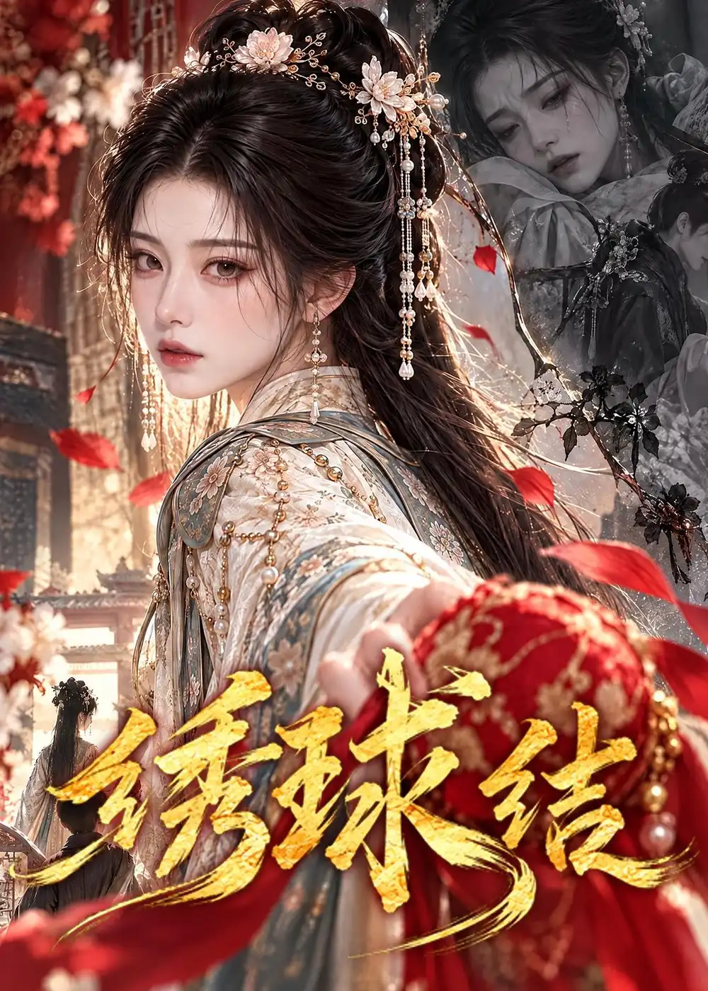 短剧《绣球结(71集)AI短剧 (2026)》海报