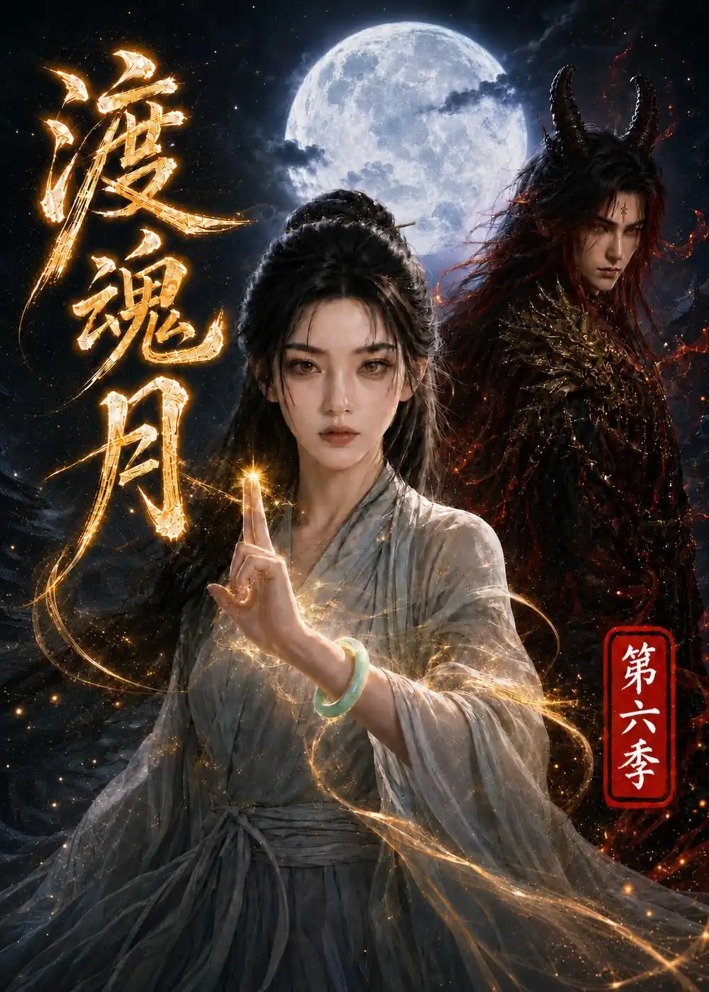 短剧《渡魂月第六季(100集)AI短剧 (2026)》海报