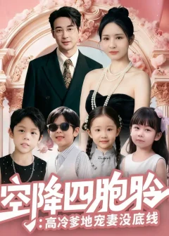 《空降四胞胎：高冷爹地宠妻没底线（75集）丁映智/王晶晶》短剧全集免费在线看