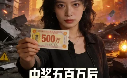 短剧《中奖五百万后我在末世来临前重生了（13集）Ai短剧》全集免费在线观看