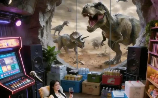 短剧《恐龙复苏：我靠溶洞躲末日（50集）Ai短剧》全集免费在线观看