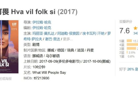 人言可畏 Hva vil folk si (2017)