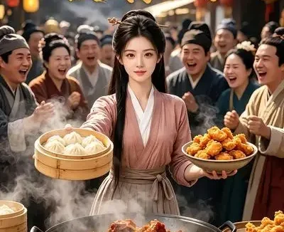 短剧《古代吃货圈被我拿捏了 (86集)》免费观看全集