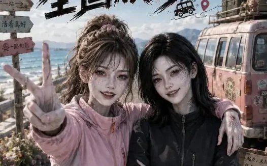 短剧《丧尸姐妹花的全国旅行日志 (35集) AI短剧》免费观看全集