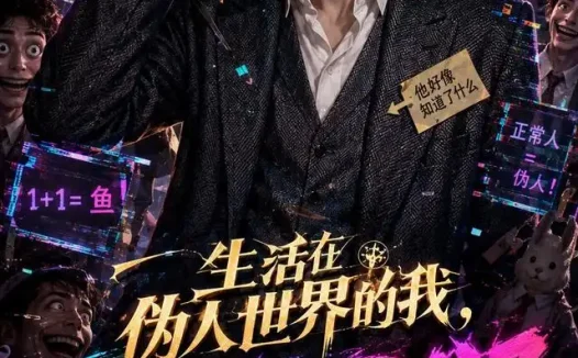 短剧《生活在伪人世界的我有点绷不住了 (55集) AI短剧》免费观看全集