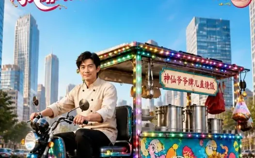 短剧《激活美食治愈系统我靠摆摊火遍了整座城市 (177集) AI短剧》免费观看全集