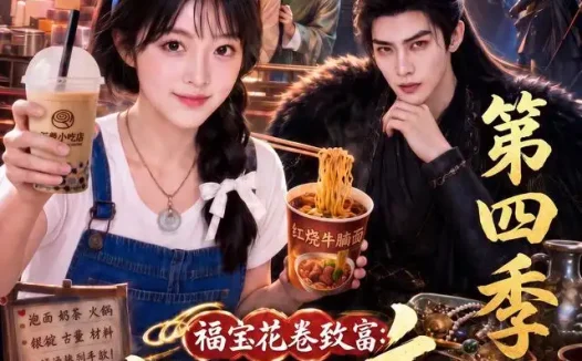 短剧《福宝花卷致富我的小吃店通古今第四季 (305集)》免费观看全集
