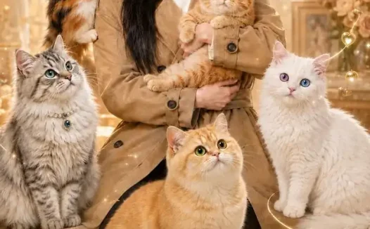 短剧《灵猫福崽护我岁岁平安 (71集) AI短剧》免费观看全集