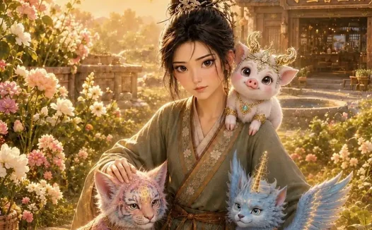 短剧《穿成驯兽女契约神兽来打工 (38集) AI短剧》免费观看全集