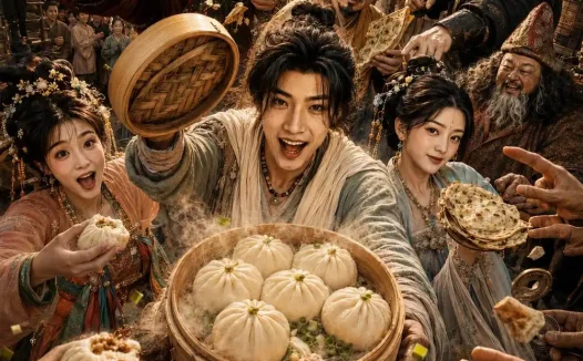 短剧《穿越大唐我靠摆摊馋哭长安 (76集)》免费观看全集