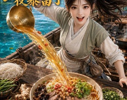 短剧《小船通异界,她卖汤粉一夜暴富了(62集)AI短剧 (2026)》免费观看全集