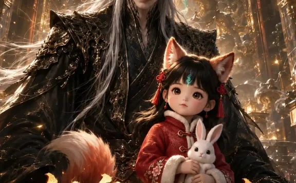《妖皇不认女,崽崽偏叫爹(77集)AI短剧 (2026)》短剧全集免费在线观看