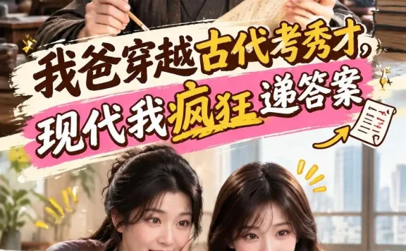 《我爸穿越古代考秀才,现代我疯狂递答案(77集)AI短剧 (2026)》短剧全集免费在线观看